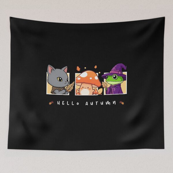 Item preview, Hello autumn designed and sold by PatronesKawai.