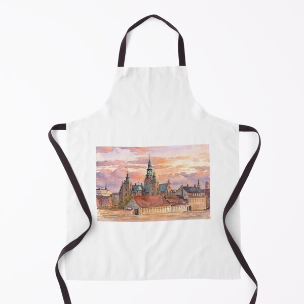 Item preview, Copengagen - Rosenborg Slot ( Rosenborg Castle) Watercolor designed and sold by Gene Lvov.