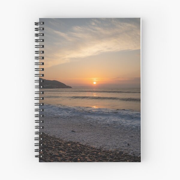Item preview, Sunset waves at Westward Ho designed and sold by twymanphoto.
