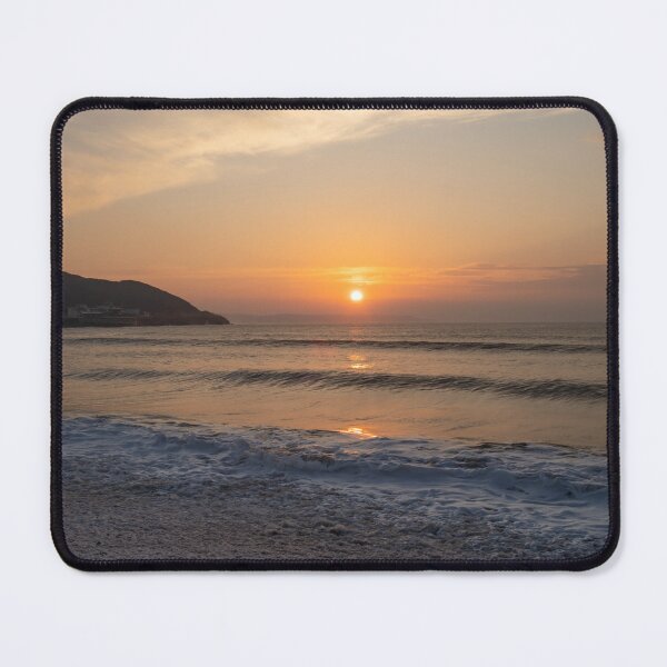 Item preview, Sunset waves at Westward Ho designed and sold by twymanphoto.