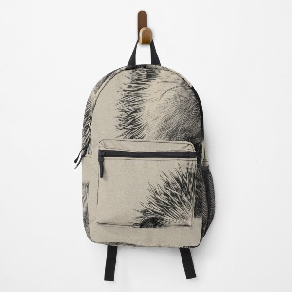 Item preview, Hedgehog carries a leaf in its mouth designed and sold by anytka.