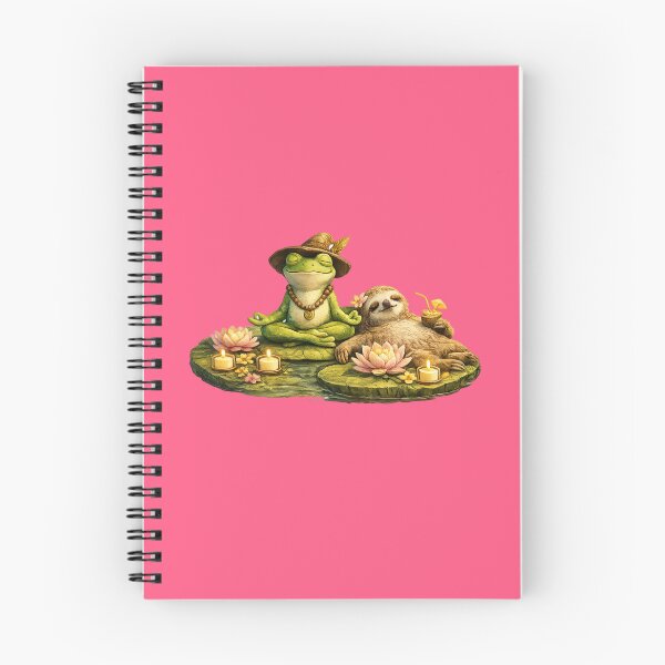 Item preview, Frog and sloth at peace designed and sold by FroggyOnly.