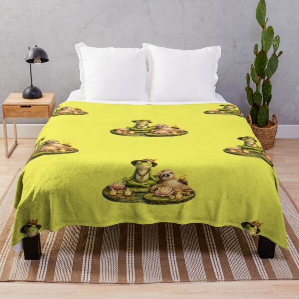 Item preview, Frog and sloth at peace designed and sold by FroggyOnly.