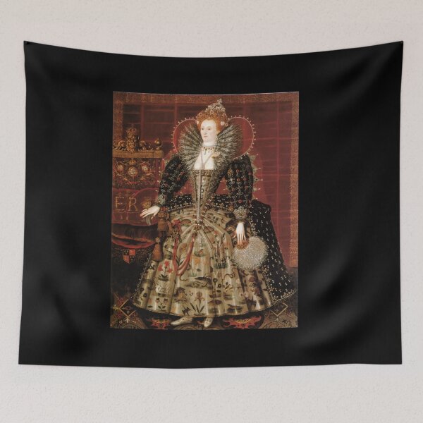 Item preview, Queen Elizabeth I Hardwick Hall Portrait 1592 Fine Art designed and sold by TeeARTHY.
