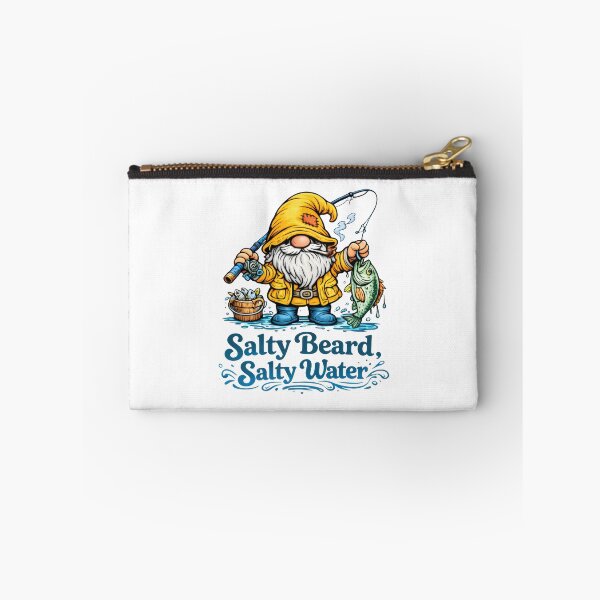 Item preview, Salty Beard, Salty Water – Bearded Saltwater Fisherman Gnome Illustration designed and sold by SaltyLinesOut.