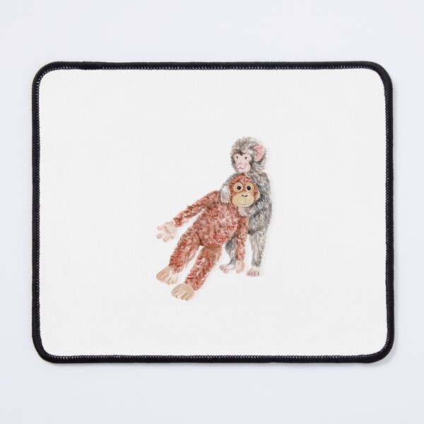 Item preview, Cute Punch and Monkey friend Painting  designed and sold by hartistDesign.