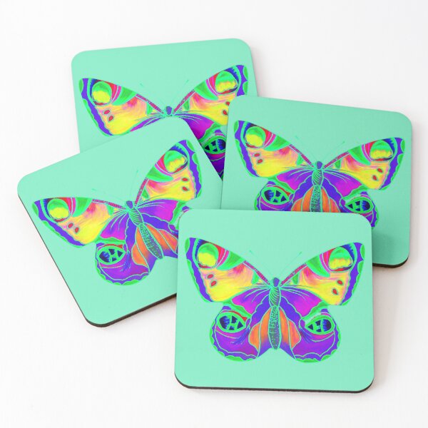 Item preview, Butterfly- Neon Prism. designed and sold by AHappyTurtle.