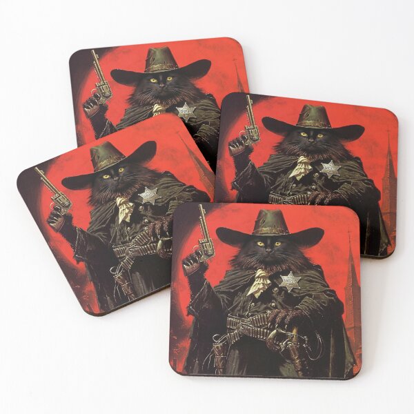 Item preview, Sheriff Black Cat designed and sold by MorningFive.