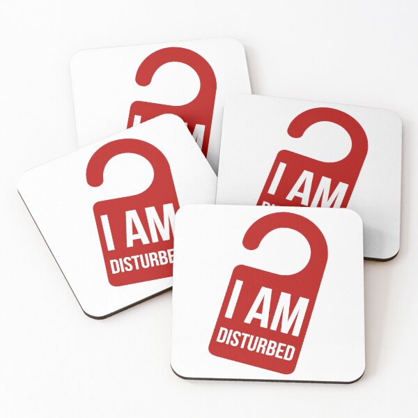 Item preview, I Am Disturbed Sign designed and sold by Daniel Leighton.