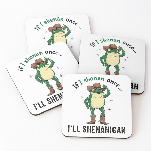Item preview, I Shenanigan Cowboy Frog Funny Meme Tee | I'll Shenanigan Again Western Frog designed and sold by Maniutek.
