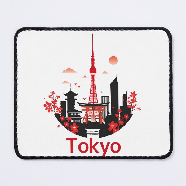 Item preview, Iconic Tokyo Skyline Illustration designed and sold by [ATS].