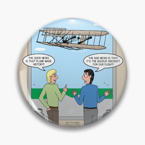 Item preview, Airplane Maintenance Woes! designed and sold by Out to Lunch Cartoons and More.