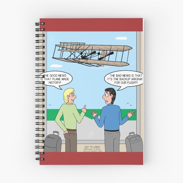 Item preview, Airplane Maintenance Woes! designed and sold by Out to Lunch Cartoons and More.