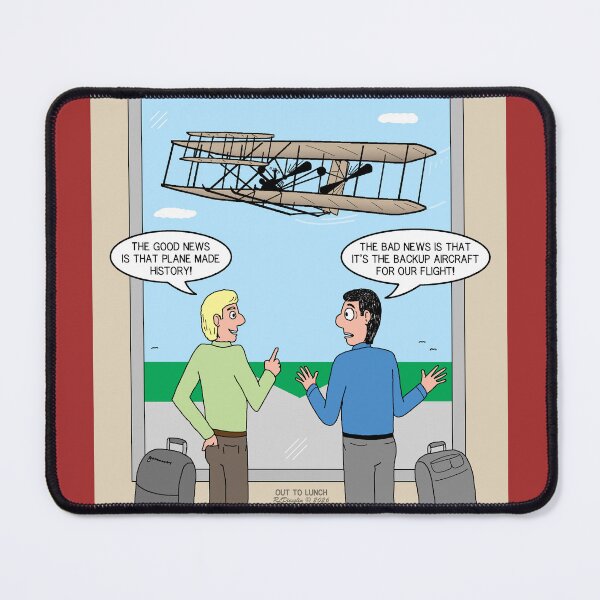 Item preview, Airplane Maintenance Woes! designed and sold by Out to Lunch Cartoons and More.