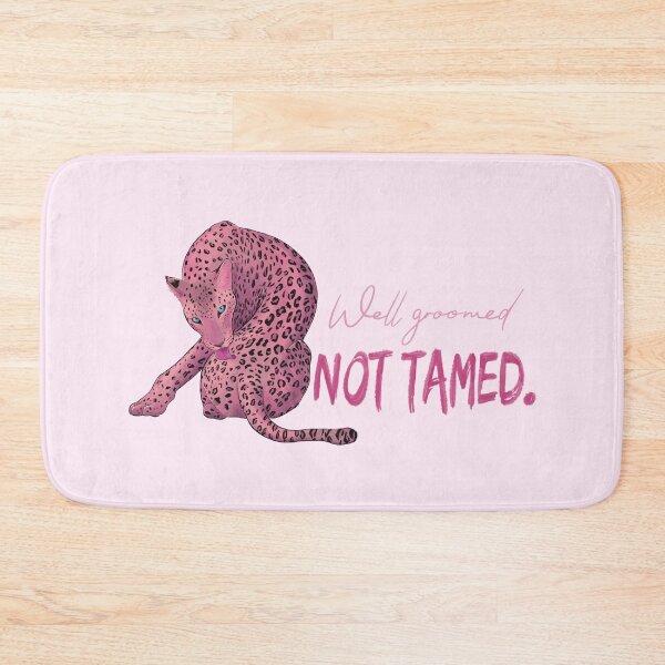 Item preview, Well Groomed Not Tamed Pink Leopard Art designed and sold by art-injoy.