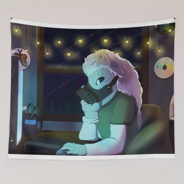 Item preview, Lofi beats to study and survive the apocalypse to designed and sold by AutyLeaves.