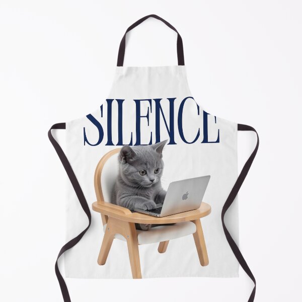 Item preview, Quiet, kitten, working designed and sold by PatronesKawai.
