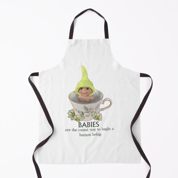 Item preview, Baby in Teacup, Elf Hat, With Quote About BABIES designed and sold by JoyfulWhimsy.