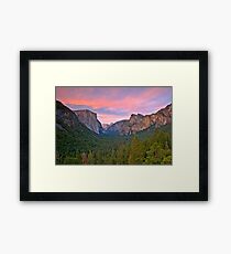 Yosemite Valley Spring Framed Print