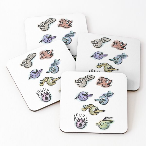 Item preview, cartoon animal heads designed and sold by noico.