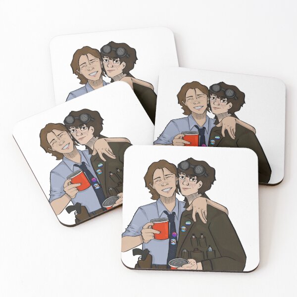 Item preview, Spencer Reid and Wylan van Eck fanart inspired by Gabriel picolo designed and sold by SunnyTurtle03.