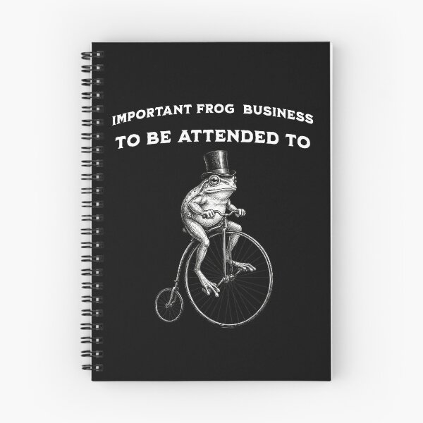 Item preview, Important Frog Business Penny Farthing Tophat Frog Shirt for dark shirt designed and sold by rvanderveken.