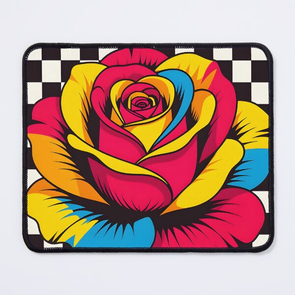 Item preview, A bold Pop Art interpretation of a single rose in full bloom. designed and sold by Ponted.