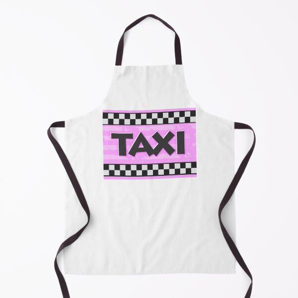 Item preview, Fun Pink Taxi Checkerboard designed and sold by DalePrestonArt.