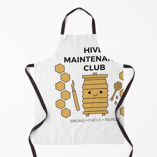 Item preview, Cute Hive Maintenance Club Beekeeper Honeycomb Design designed and sold by JMDesignHub.