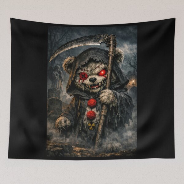 Item preview, Death Bear Reaper with scythe designed and sold by Gunnar Hermansen.