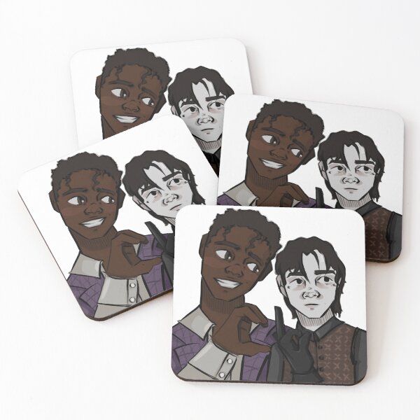 Item preview, Kaz and Jesper fanart inspired by Gabriel picolo designed and sold by SunnyTurtle03.