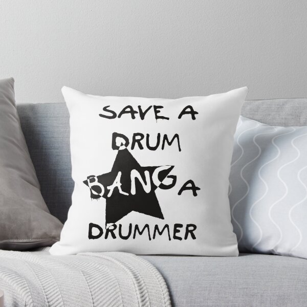 Item preview, Save a Drum, Bang a Drummer! designed and sold by Black Briar Studio.