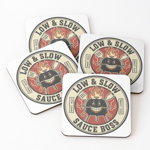 Item preview, Low & Slow Sauce Boss BBQ Grill Master Smoker Vintage designed and sold by JMDesignHub.