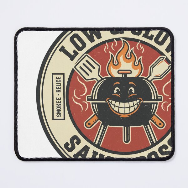 Item preview, Low & Slow Sauce Boss BBQ Grill Master Smoker Vintage designed and sold by JMDesignHub.