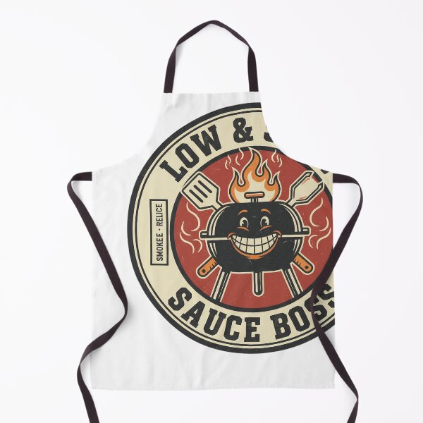 Item preview, Low & Slow Sauce Boss BBQ Grill Master Smoker Vintage designed and sold by JMDesignHub.