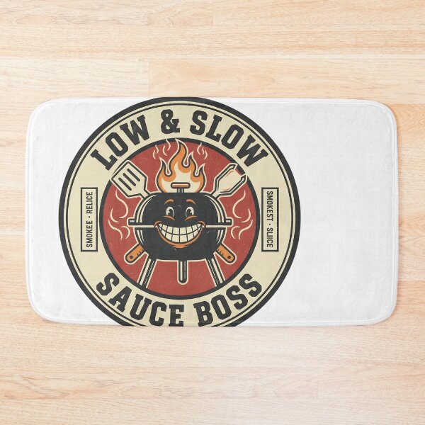 Item preview, Low & Slow Sauce Boss BBQ Grill Master Smoker Vintage designed and sold by JMDesignHub.