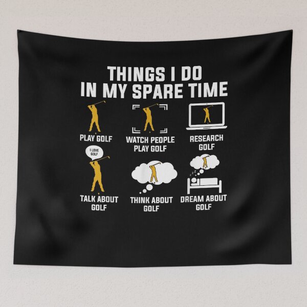 Item preview, Things I Do in My Spare Time Play Golf designed and sold by MerchDeviant.