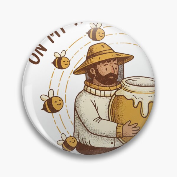 Item preview, On My Way To Cause A Buzz Honey Run Beekeeper designed and sold by JMDesignHub.
