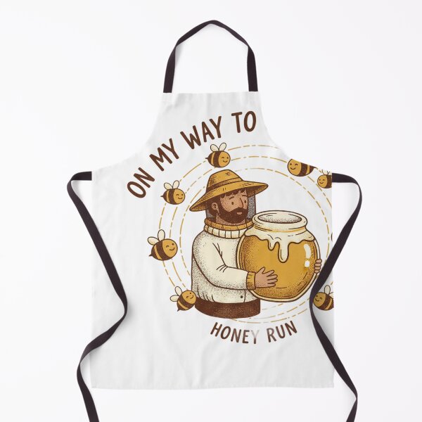 Item preview, On My Way To Cause A Buzz Honey Run Beekeeper designed and sold by JMDesignHub.