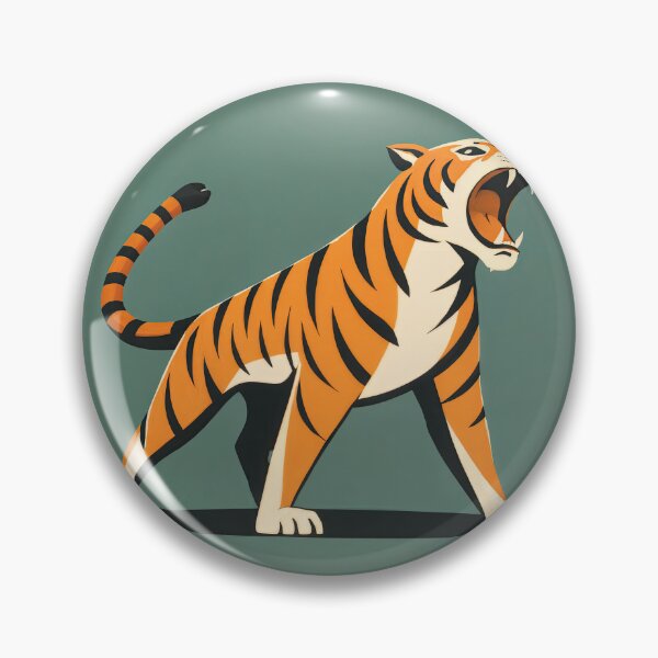 Item preview, Roaring Tiger – Bold Jungle Power designed and sold by ForeverPrintsOK.