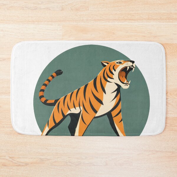 Item preview, Roaring Tiger – Bold Jungle Power designed and sold by ForeverPrintsOK.