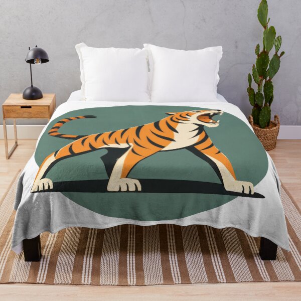 Item preview, Roaring Tiger – Bold Jungle Power designed and sold by ForeverPrintsOK.