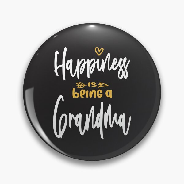 Item preview, Happiness is Being a Grandma - Funny Grandmother designed and sold by cidolopez.