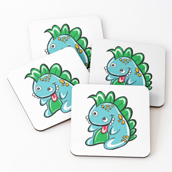 Item preview, Buster The Dinosaur with white Background  designed and sold by missmann.