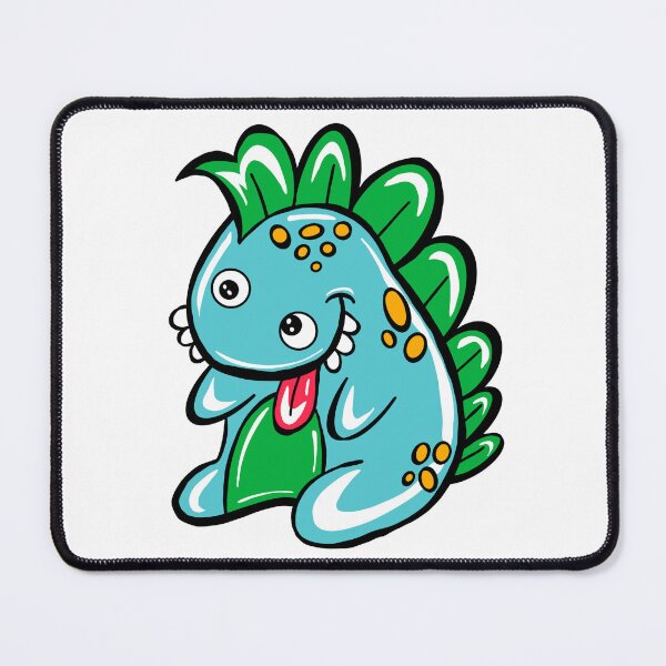 Item preview, Buster The Dinosaur with white Background designed and sold by missmann.