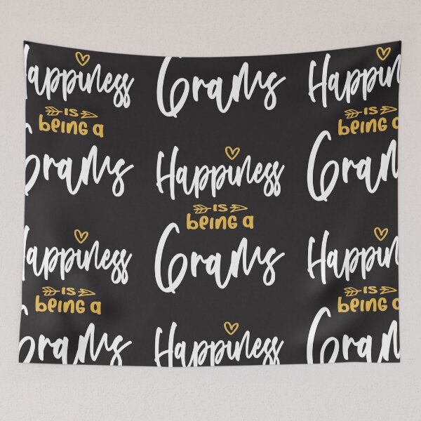 Item preview, Happiness is Being a Grams - Funny Grandma designed and sold by cidolopez.