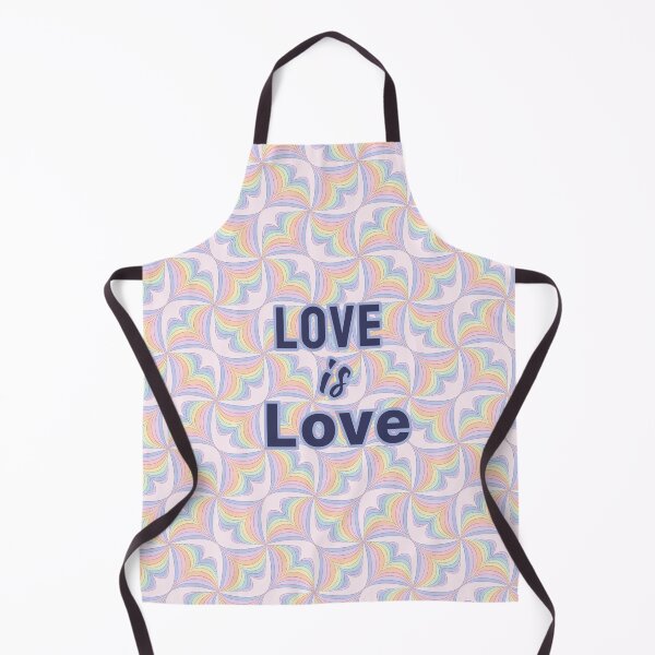 Item preview, Love is Love LGBTQ+ Pride Shirt - Retro Pastel Rainbow Aesthetic designed and sold by Daniela Vargas Ilustra.