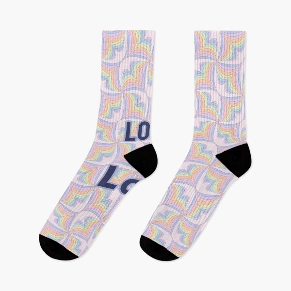 Item preview, Love is Love LGBTQ+ Pride Shirt - Retro Pastel Rainbow Aesthetic designed and sold by Daniela Vargas Ilustra.