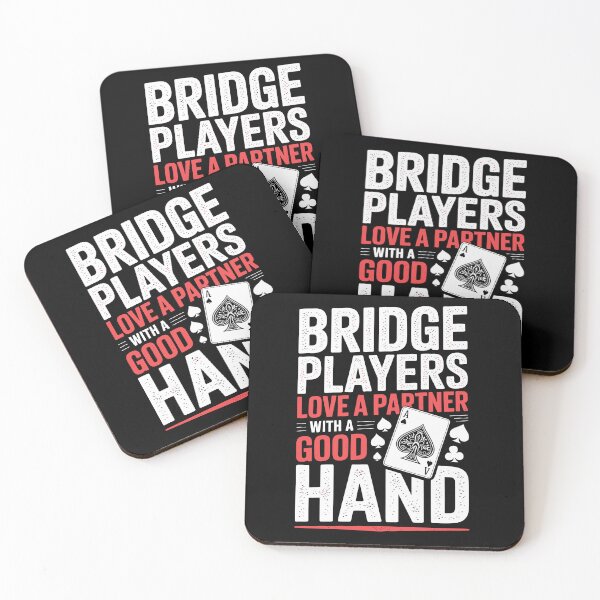 Item preview, Bridge Players Love a Good Hand designed and sold by jkrphoto.