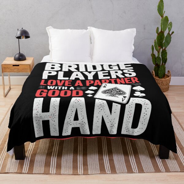 Item preview, Bridge Players Love a Good Hand designed and sold by jkrphoto.